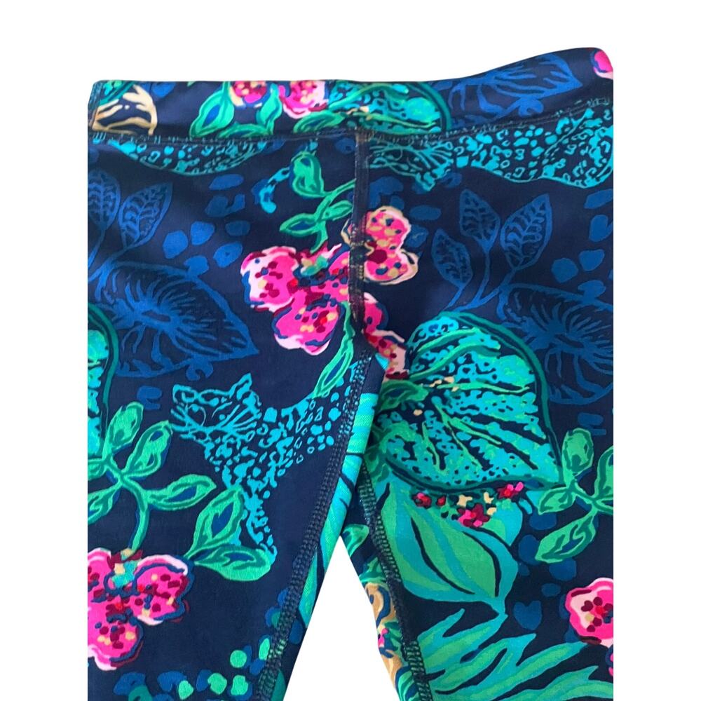 Lilly Pulitzer Luxletic Mini Weekender Low Tide Navy Life of the Party Small - Picture 7 of 10